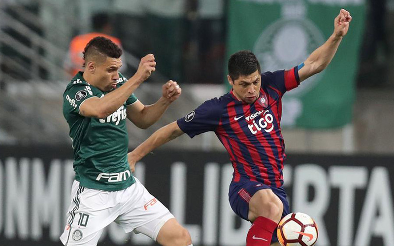 Soi keo Palmeiras vs Cerro Porteno