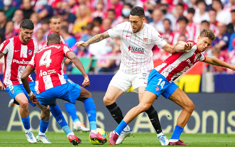 Soi keo Sevilla vs Atletico Madrid