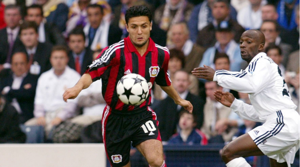 yildiray-basturk-bayer-leverkusen-gegen-claude-makelele-real-madrid