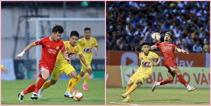 Cuộc chạm trán hay nhất V-League 2023. giữa Thanh Hóa và Viettel