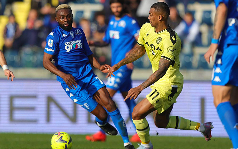 Soi keo Empoli vs Udinese