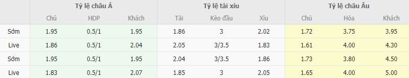 Ty le keo Hoffenheim vs Bochum