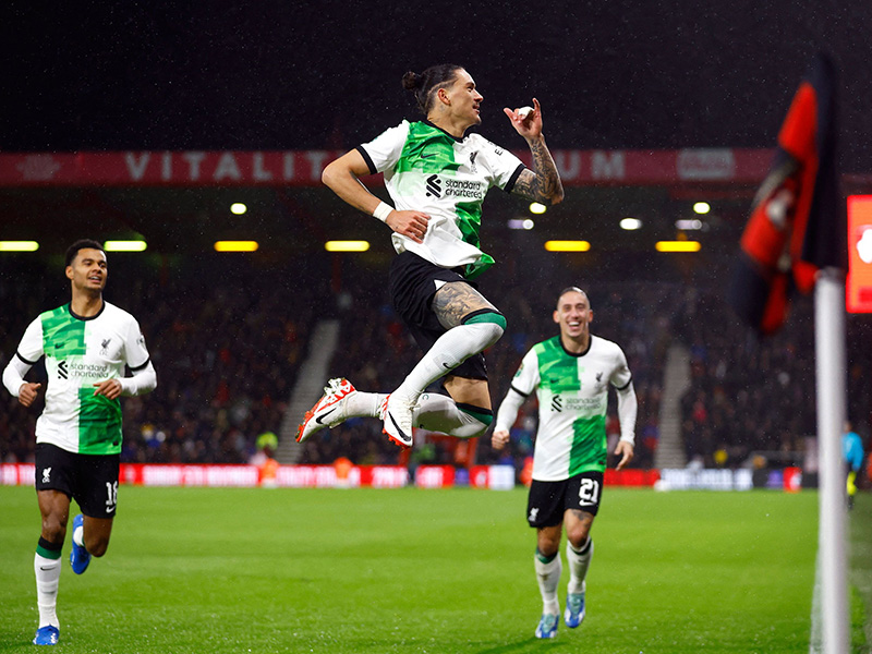 Soi kèo Bournemouth vs Liverpool lúc 23h30 ngày 21/1/2024