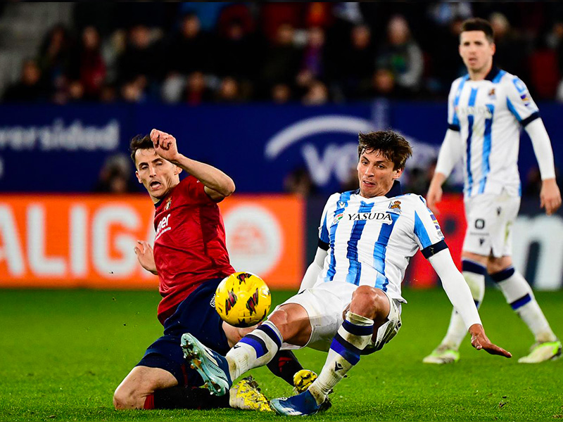 Soi kèo Osasuna vs Sociedad lúc 3h00 ngày 18/1/2024