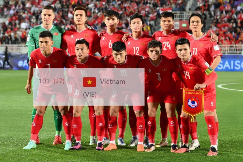 ĐT Việt Nam chính thức rơi khỏi top 100 FIFA