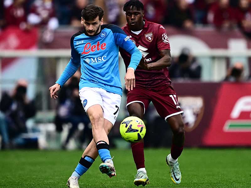 Soi kèo Torino vs Napoli lúc 21h00 ngày 7/1/2024