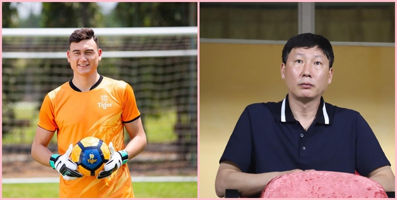 HLV Kim Sang Sik đến dự khán trận đấu giữa Thể Công Viettel vs Quy Nhơn Bình Định