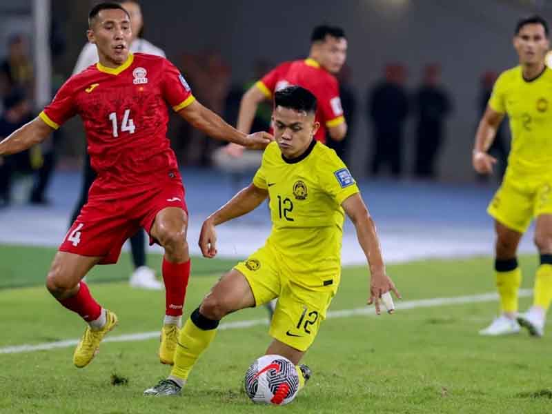 Soi kèo Kyrgyzstan vs Malaysia lúc 22h00 ngày 6/6/2024