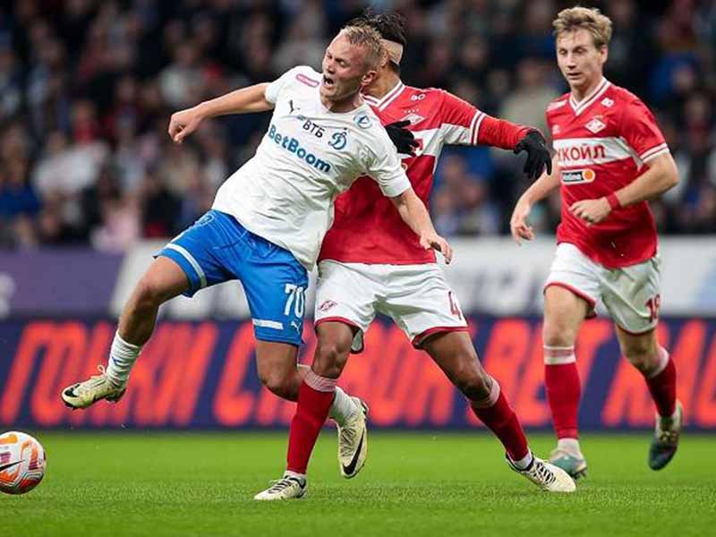 Soi kèo Spartak Moscow vs Dynamo Moscow lúc 22h30 ngày 31/07/2024